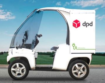 DPD, ein Unternehmen, das sich der Umwelt verpflichtet fühlt.